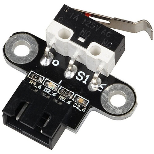 Interrupteur de Fin de Course Mécanique Horizontal  5 Pièces avec Réinitialisation pour Carte Mère de 3D Printer DIY Reprap