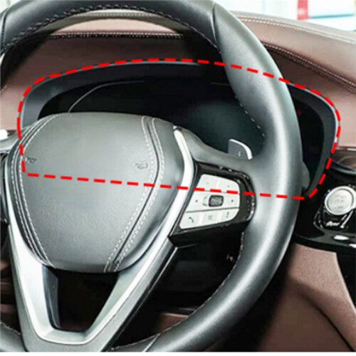 LCD Gauge Frame Instrument Panel Frame for  5 Series G38 2018-2023 Car Interior Accessories 1
