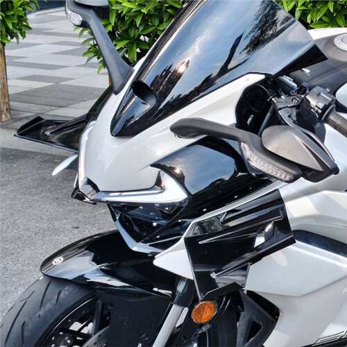 Motorcycle Front Spoiler Wing Front Winglet Lip Fairing Small Wing Accessories for  500SR SR 500 SR VOOM 2