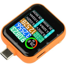 T3 Touch Control Gravitation Sensor Digitaler Voltmeter Amperemeter Hochpräziser Power USB Tester 4.5-50V 6A Typ-C Anschluss