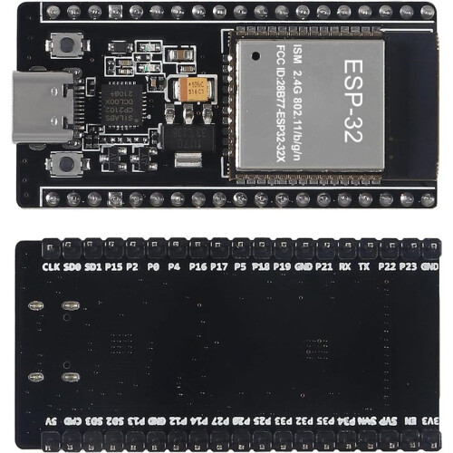 ESP32 Development Board Type C 38Pin Narrow Version WiFi +  Microcontroller with ESP32 Breakout Board GPIO 2