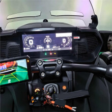 2PCS Motorcycle Dashboard Instrument Screen Protector Film Sticker for F3/F3-S/F3-T/RT/RT-L 24-26 HD Clear