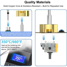 Joystick Soldering Iron Tip with C245 Rapid Hearting Replacement Tip for Game Controller Joystick, P5,P4, Xbo Series X/S