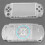 Kit de Capa Protetora Transparente com Botões Kit com Parafusos Carcaça Completa Conjunto Completo para Versão PSP3000 4