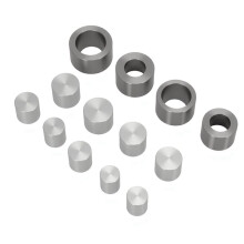 For Coin Jewelry Making Swedish Wrap Punch & Die Set,Self-Centering Coin Ring Hole Punch Kit for Metal & Leather
