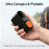 Draagbare Bandenpomp Luchtcompressor, Draadloze Luchtpomp met LCD-Display, Oplaadbare  Luchtcompressor 5