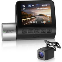 Dash Cam V50D Dual-Channel 4K+1080P 24H Parküberwachung, Car DVR, 130 FOV, Dual-Channel Aufnahme, Auto-Ladegerät Version, 1Kit