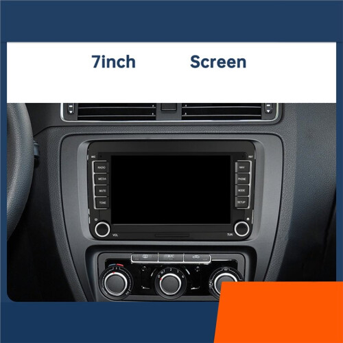 Radio per Auto HD da 7" con CarPlay Wireless e Stereo Audio Multimediale per Android Auto per  per  per 2