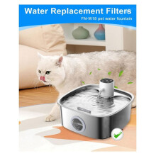 Pet Water Fountain Filters Compatible with FEELNEEDY 8L Dog Water Fountain FN-W18, Cat Water Fountain Filters