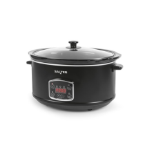 Salter 6.5L Digital Slow Cooker – LED Display, 3 Heat Settings, Timer, 320W
