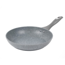 Salter Frying Pan Non-Stick 24cm Induction Marblestone Forged Aluminium Grey