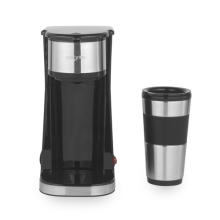 Salter One Cup Coffee Maker: Inc Travel Mug, Quick Brew, Wash & Reuse Filter