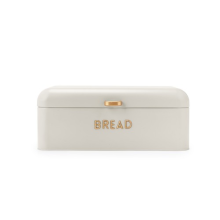 Salter Pebble Bread Bin Pastry & Bagel Durable Steel Brass Lettering Easy Clean