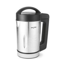 Salter Digital Soup Smoothie Maker 1.6L Stainless Steel Jug 5 Settings 900W
