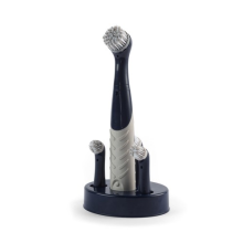 Beldray Scrubber Brush Deep Clean Electric Turbo Bathroom Cleaner 4 Brush Heads