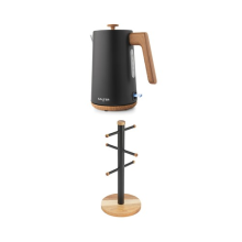 Salter Toronto Kettle & Mug Tree Set 1.7L Fast Boil Auto Shut-Off Black 3000W