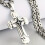 Men's Handmade Flat-Bottom Necklace with Golden-Black 1