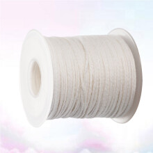 Braided Cotton Candle Wick Roll for DIY Projects 35 pcs