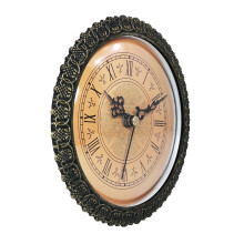 Clock Insert Roman Numeral Gold Dial 6 Inch