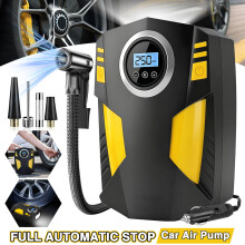 Electric Car Tyre Inflator Pump Portable Air Compressor 12V