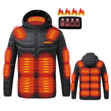 Tao Heated Jacket for Men and Women Black 3XL