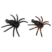 Xinwanna Spider Hair Clip for Women 1/2 pcs Black Gold