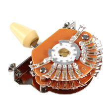 5-Way 24 Legs Super Guitar Blade Pickup Selector Double Wafer for Strat/Tele Electric Guitars