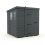 6x7 Pent Composite Shed Tanalised (Single Door, With Windows) 2