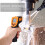 (Yellow) IR Thermometer Non-Contact Handheld Pyrometer 2