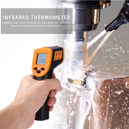 (Yellow) IR Thermometer Non-Contact Handheld Pyrometer 1