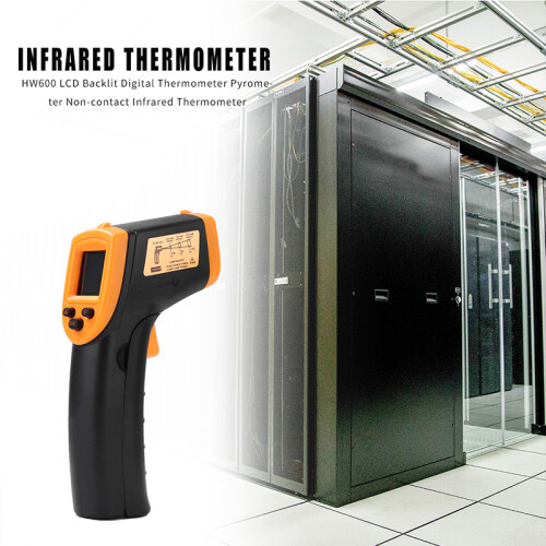 (Yellow) IR Thermometer Non-Contact Handheld Pyrometer 2