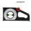 Engineering Inclinometer, Universal Slope Measuring Scale, Multifunctional Goniometer Instrument Measuring Tool A 6