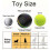 Interactive Dog Toy Rolling Ball for Medium Large Dogs 5