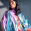 Iridescent Holographic Fabric 1 Yard 150 cm Wide 6