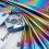 Iridescent Holographic Fabric 1 Yard 150 cm Wide 5