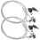 Laptop Locking Cable Keyed Security Hardware 2 Sets 8