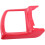 Car Interior Modification Front Drain Cup Frame Cup Holder Decorative Cover Red Carbon Pattern for  Charger 2016-21 4