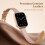 Slim Top Grain Leather Apple Watch Band 38mm–49mm 3
