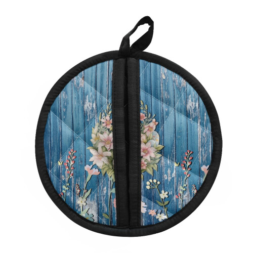 Maniques Rabbit, dessous de plat, 2 pièces, pour micro-ondes, barbecue, isolées 1