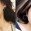 Lady Elegant Round Hoop Earrings White 3