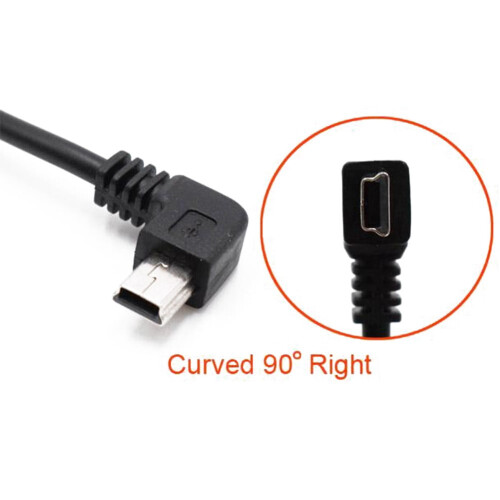 Mini USB Dash Cam Charger Cable with On/Off Switch 2