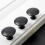(Black, 1PC) Metal Cabinet Knobs with Screws - 50 Chars 3