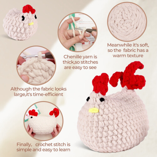 Crochet Christmas Tree DIY Kit for Beginners 1