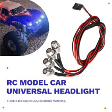 2 Stück 4LED LED-Scheinwerfer Rücklichter für Hsp Redcat Rc4wd für für Axial Scx10 D90 Hpi RC-Auto Crawler