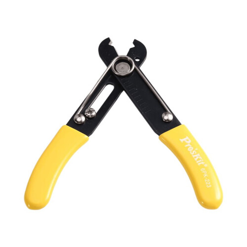 Pro'SKit ProsKit 6PK-223 Precision Wire Stripper Cable Stripping Tool Adjustable Wire Stripping Pliers Cable Stripper Tool for 0.5-4.0mm
