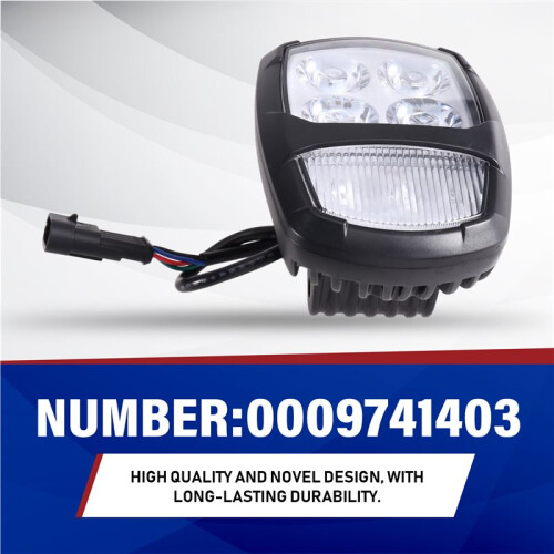 Forklift Parts Scheinwerfer LED Headlight Assembly High Brightness 0009741403 for 2