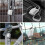4-Digit Combination Lock Outdoor Waterproof Silver 8