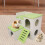 Hamster Hideout House with Ladder and Ventilation Blue 6