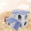 Hamster Hideout House with Ladder and Ventilation Blue 3