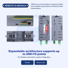 Digital Analog Input Output Profinet Remote IO Module M31-AFAX4440G-U-CAN Remote IO Module 4DI 4AI 4DO Relay